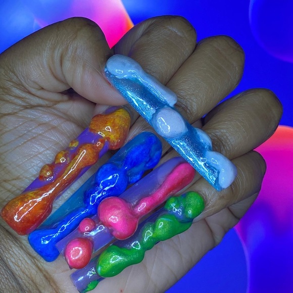 Lava Lamp Me (long square) acrylic - Picture 6 of 9